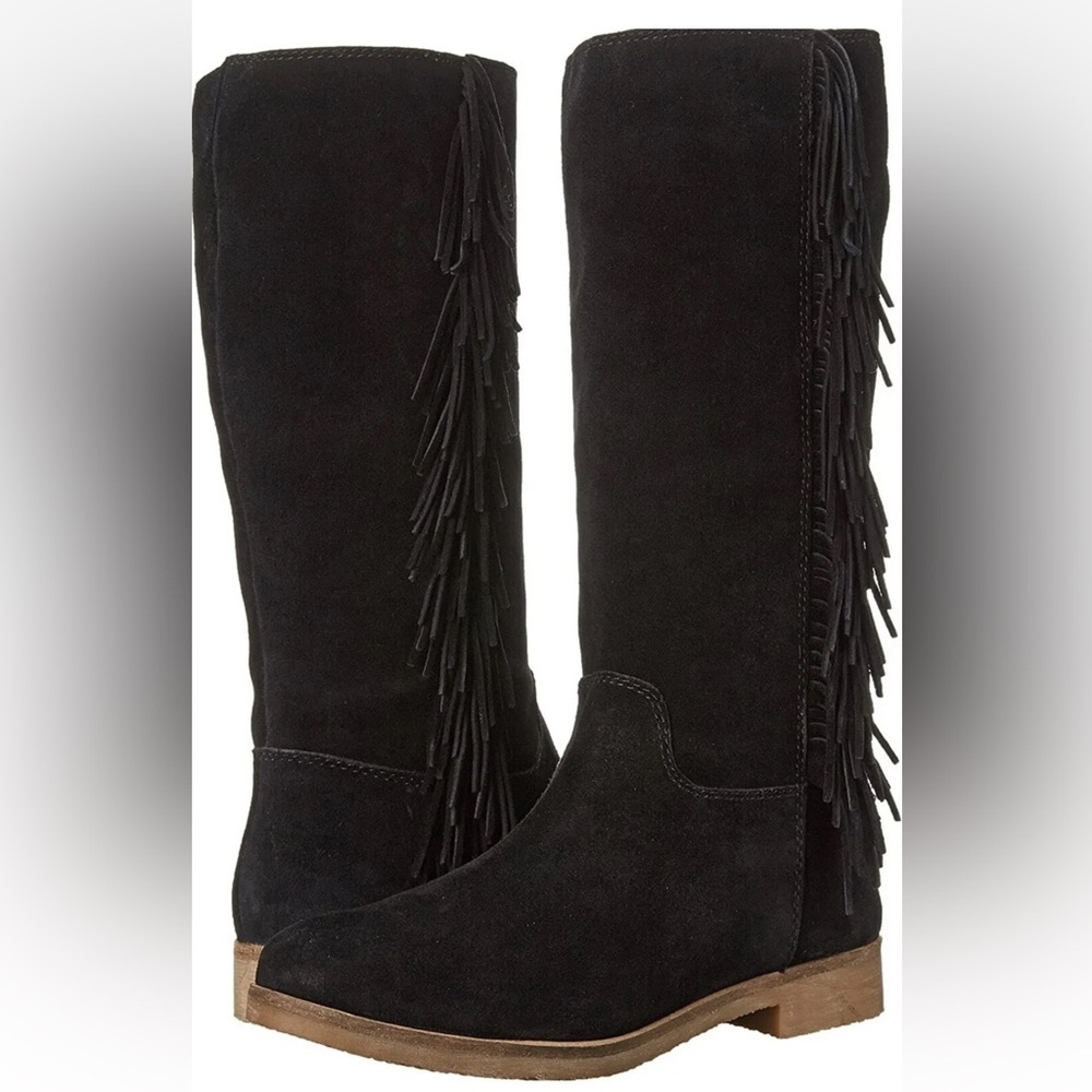 ‘New’ Genuine suede boots size 8